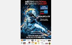 Résultats Meeting National du Grand Chalon - 15 au 17 février 2019