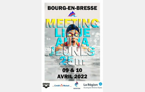 MEETING JEUNES AURA - 9 et 10 avril 2022 Bourg en Bresse