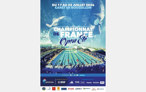 Championnat de France Open D'été 2026 Canet en Roussillon